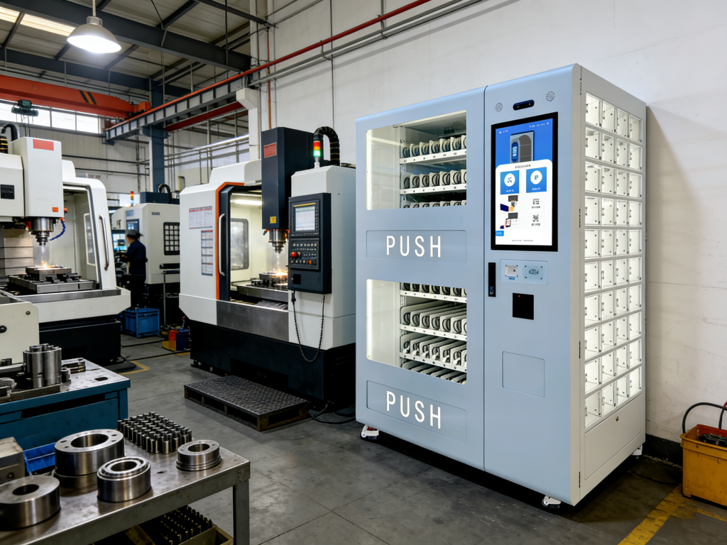 智能刀具管理柜在车配加工产线上的应用 - 智能刀具管理柜，智能刀具柜，智能刀具管理系统（images 1）