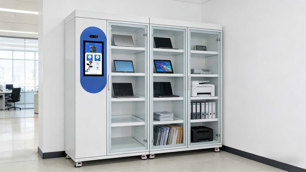 RFID资产管理柜在企业物资与资产管理中降本增效的应用 - 智能资产柜，RFID资产柜，智能企业资产柜（images 1）