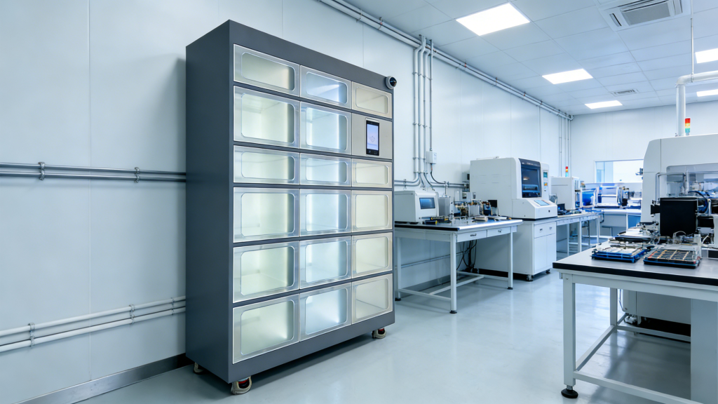 格口式智能称重物料柜：精密加工车间的效率革命与创新实践 - 智能物料柜，智能物料管理柜，智能称重物料柜，智能物料管理系统（images 1）