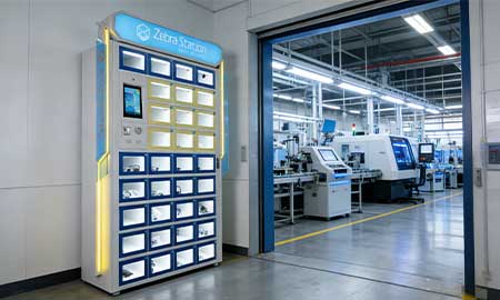 智能格口物料柜