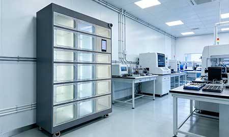 智能称重格口物料柜