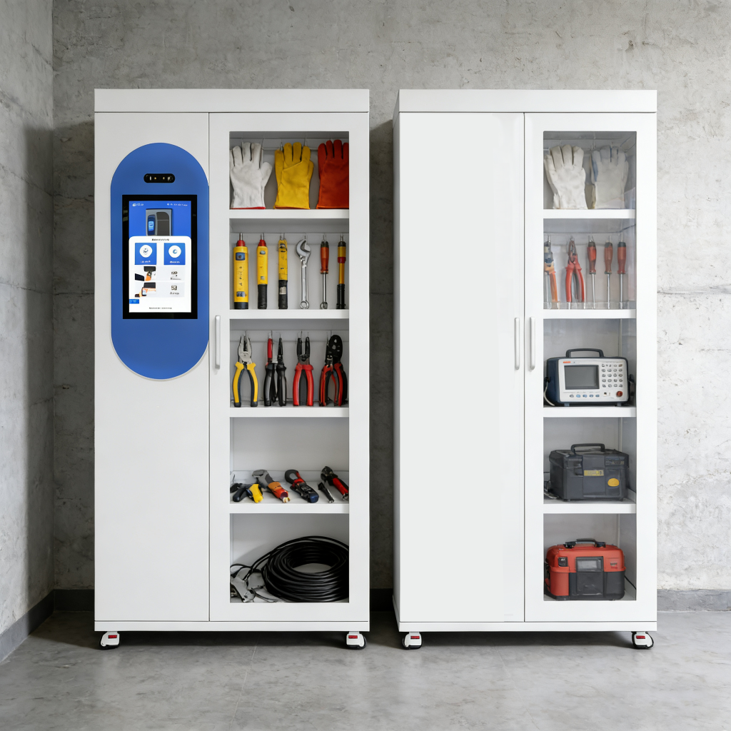 RFID工具管理柜在电力行业维修班组器材管理中的应用尝试 - 智能工具柜,智能工具管理柜,智能格口工具柜(images 1)
