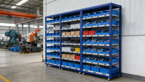 智能称重物料货架在重型机械组装车间的应用：效率...