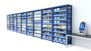 智能货架在企业行政耗材仓库管理体系中降本增效的...